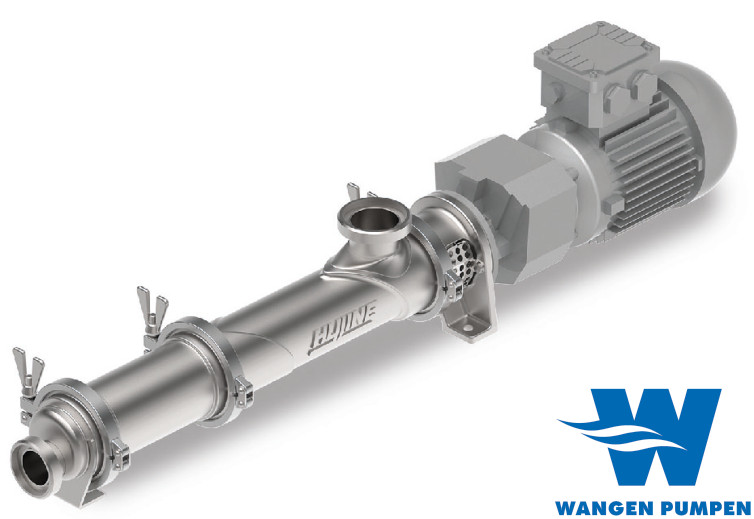 Wangen HYLINE eccentric screw pumps for sanitary applications - EHEDG certified, to meet the needs of every application in the food and beverage industry.