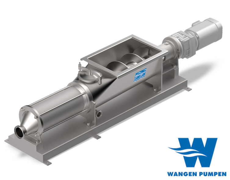 Eccentric screw pumps for sanitary applications Wangen KL-RL - 100% CIP ur to meet the needs of every application in the food industry.